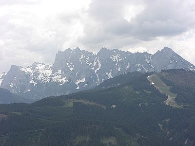 Gosaukamm beim Abstieg