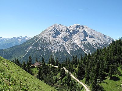 Blick zur Hohen Munde