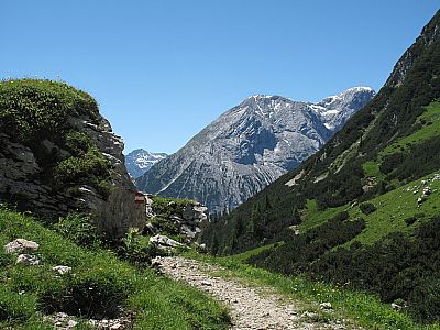 Rückblick zur Hohen Munde