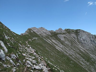 Das Gipfelkreuz rückt näher