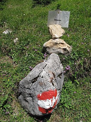 Noch fünf Minuten zur Wettersteinhütte