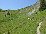 Über uns das Gehrenjoch