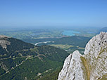 Blick zu Hopfensee, Forggensee und Bannwaldsee