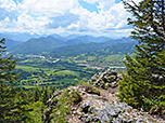 Endlich eröffnet sich ein herrliches Panorama