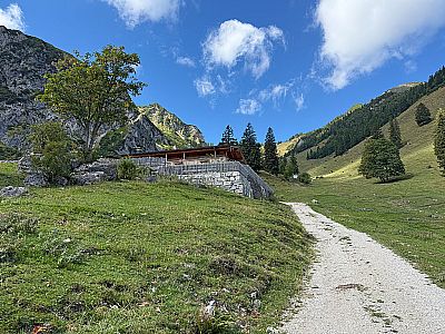 Nach der Wuhrsteinalm...