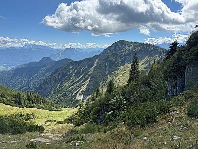 Noch einmal der Blick zum Breitenstein...
