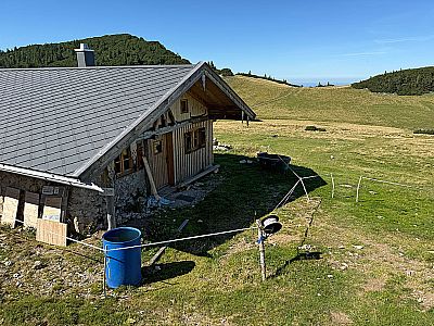 Vom neuen Gebäude...