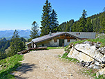 Blick zurück zur Schreckalm