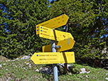 Von hier würde man innerhalb von 15 Minuten zur Priener Hütte gelangen