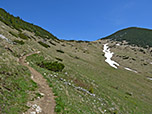 ...und peilen den Sattel zwischen Rossalpenkopf und Geigelstein an