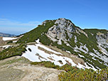 Blick zurück zum Rossalpenkopf