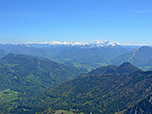 Blick zu den Berchtesgadener Alpen und zu den Loferer Steinbergen