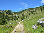 Vom Geigelstein-Gipfel...