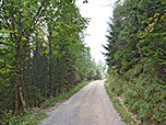 ...wandern wir in gleichbleibender Steigung bergauf