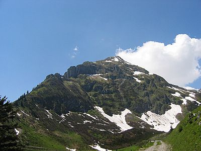 Geißspitze aus dem Gauertal...