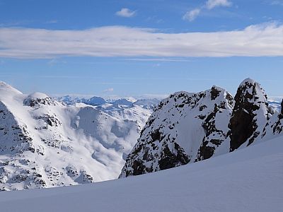 Rechts der Fortezzagrat 