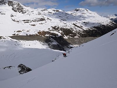 Wieder wird es steil