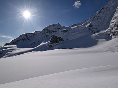 Der Piz Arlas im Osten
