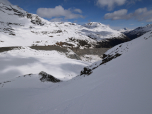 Die Abfahrt weiter zum Morteratschgletscher