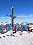 Das Gipfelkreuz am Gilfert