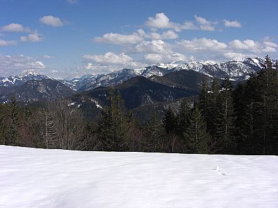 Blick Richtung Wendelstein