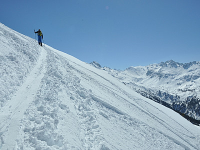 ... sonnigen Hängen ...