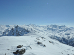 Grandiose Sicht nach Süden auf das Wattentaler Lizum, dahinter der Olperer (3476 m)