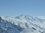 Gefrorene-Wand-Spitzen (3288 m) und Olperer (3476 m) im Süden