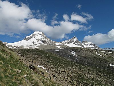 Ciarforon und Becca di Monchiair