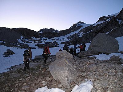 Steigeisenanlegeplatz