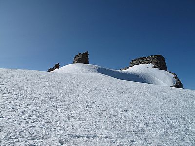 Die Felstürmchen der Becca di Montcorvé