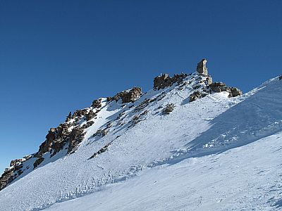 ...Gipfelaufbau des Gran Paradiso