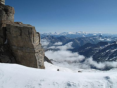 Blick zum Monte Rosa