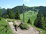 Gipfel des Grasleitenkopfs mit Seekarkreuz