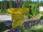 ...und wenden uns nach links