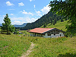 An der ersten Hütte...