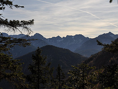 Blick über das Arntalköple zur Erlspitze
