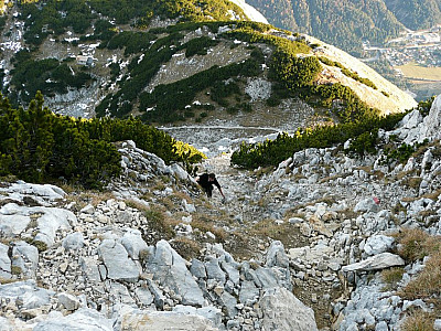 Der Weg wird schwieriger...