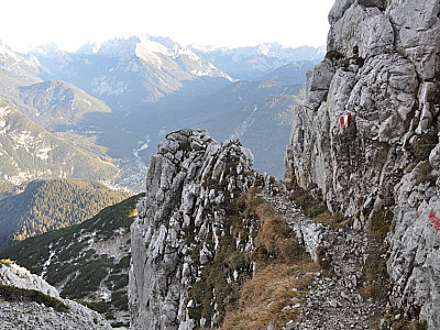 und etwas ausgesetzt.