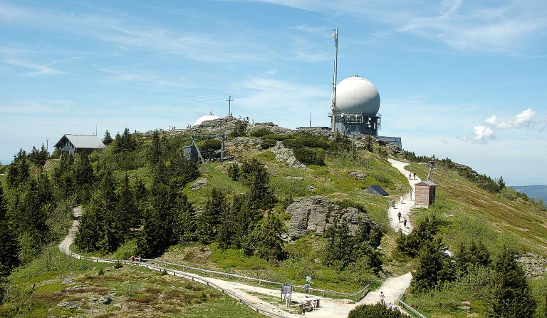 Großer Arber (1456 m), Bayerischer Wald, Deutschland