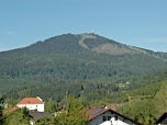 Der erste Blick auf den Arber