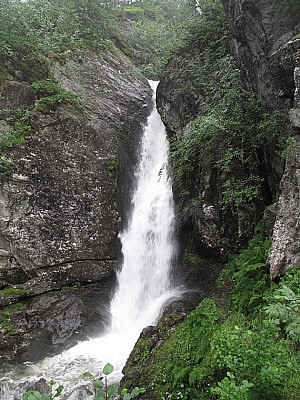 Kurzer Abstecher zum Gressenstein-Wasserfall