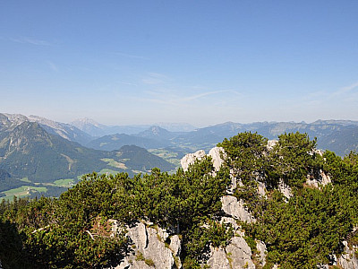 der Blick  nach Westen frei.