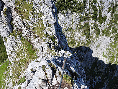 ist stellenweise recht schmal.