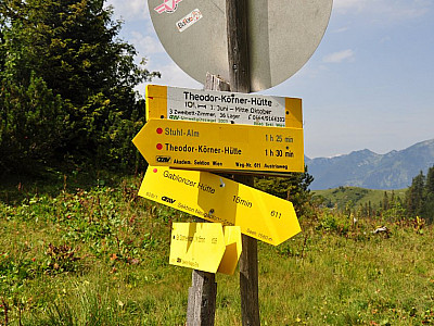 und von dort in 15 Minuten...