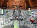 Der Innenraum der Kapelle am Großen Falkenstein