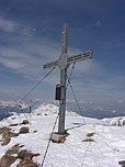 Gipfelkreuz des Gebra
