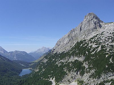 Dießbachstausee und Seehorn
