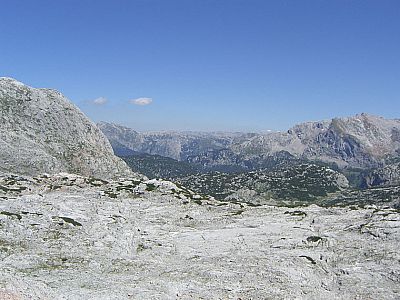 Der Blick schweift über...