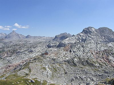 Blick zurück auf's Steinerne Meer